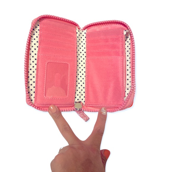 Chunky Rainbow Zip Around Wallet/Clutch - Picture 6 of 7